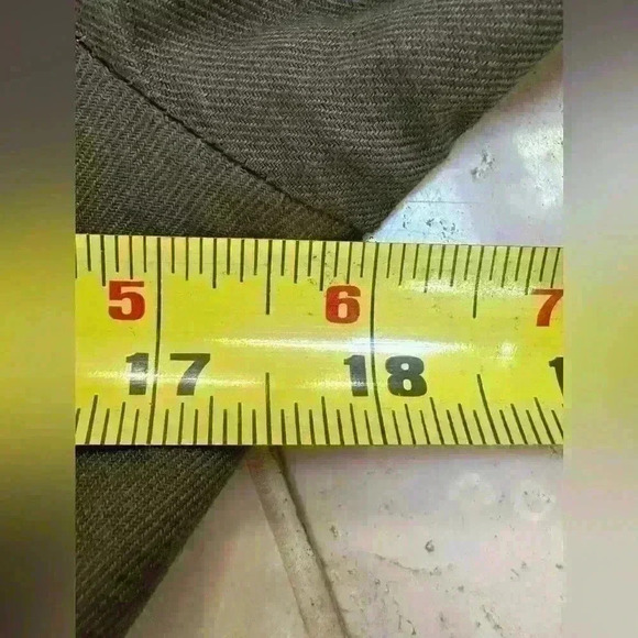 CAbi 493 Olive Green Military Button Up Cargo Jacket Womens‎ Size XS Stretch - Picture 6 of 6